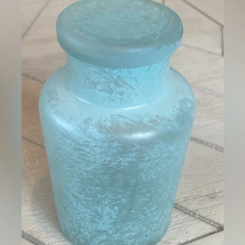 Pottery Barn Lidded Jar